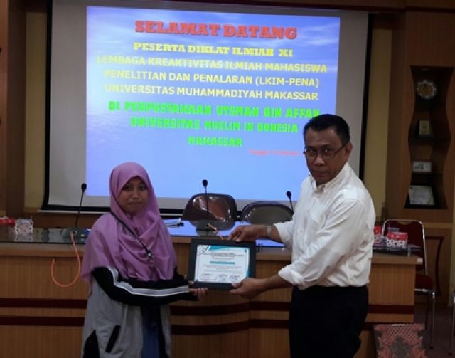 LKIM-PENA Unismuh Kunjungi Perpustakaan UMI